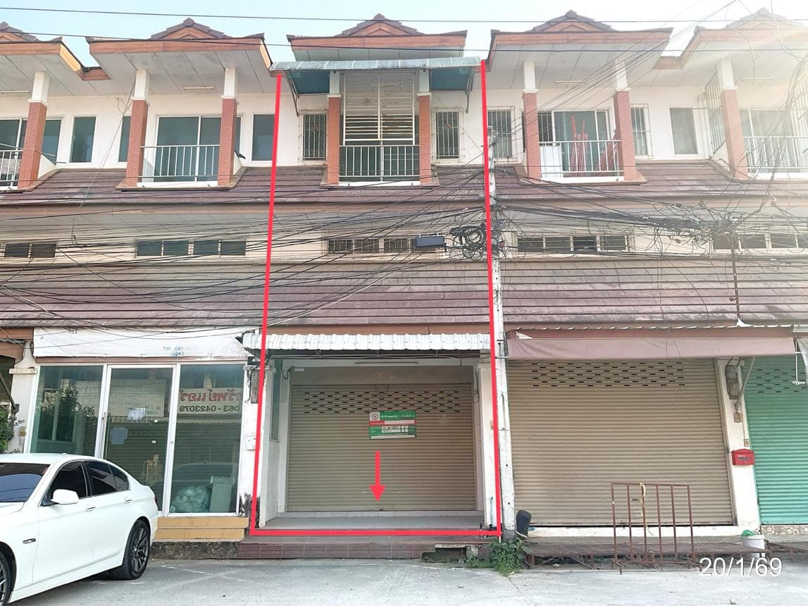 ขายอาคารพาณิชย์ทำเลค้าขายพรีเมียม 3 ชั้น 2 ห้องนอน 2 ห้องน้ำ โครงการประตูน้ำขอนแก่น ขนาด 18 ตร.ว. พื้นที่ใช้สอย 160 ตร.ม. ย่านเมืองเก่า เมืองขอนแก่น เหมาะทำธุรกิจและอยู่อาศัย
