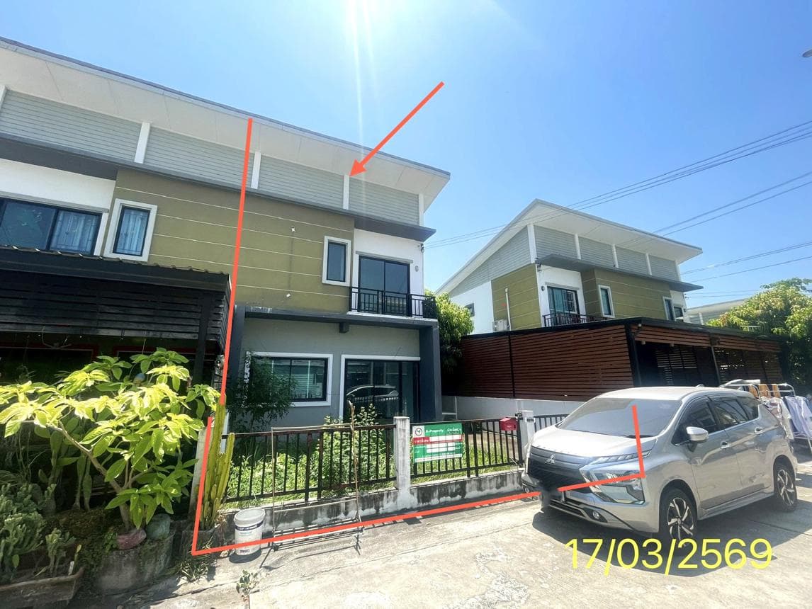 ขายบ้านเดี่ยว ทรัพย์ธานี 5 ลำผักกูด ธัญบุรี ปทุมธานี 3 ห้องนอน 2 ห้องน้ำ พื้นที่ 116.4 ตร.ม. ทำเลดีใกล้แหล่งชุมชนเดินทางสะดวกสบายนั่นเอง - image 1