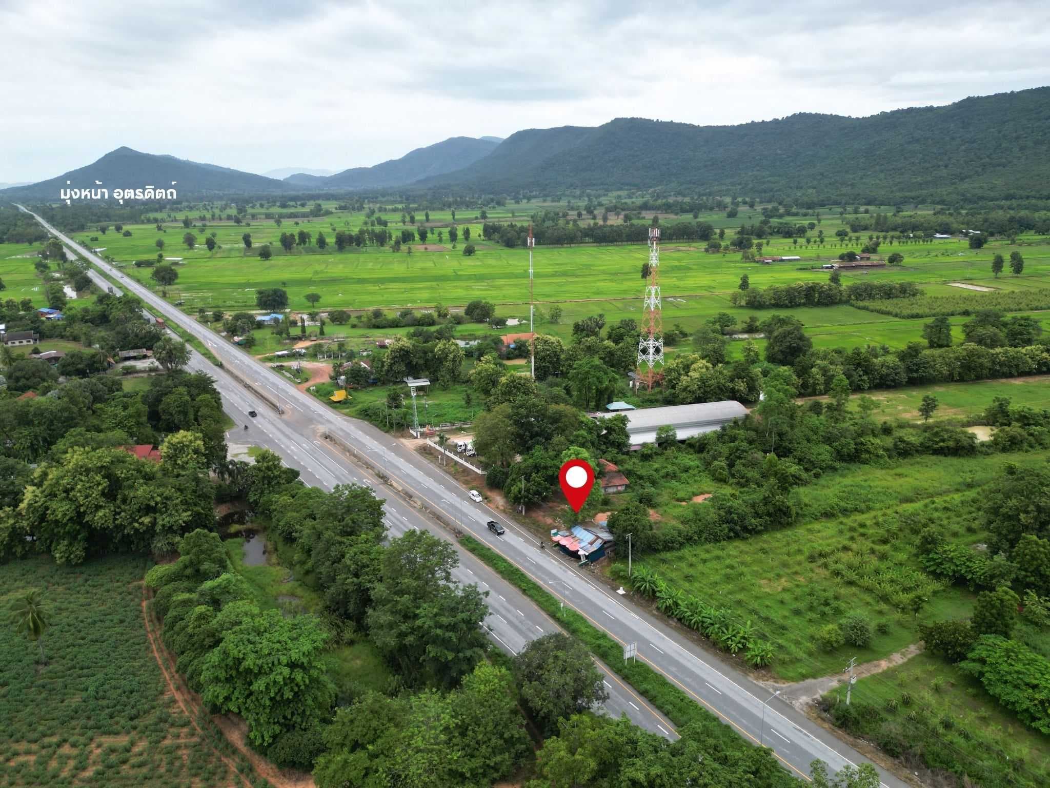 ที่ดินติดถนนสาย 11 พิษณุโลก-อุตรดิดถ์ แปลงใหญ่ เหมาะกับการทำธุรกิจ ประเภทโรงงาน โกดัง ศูรย์กระจายสินค้า