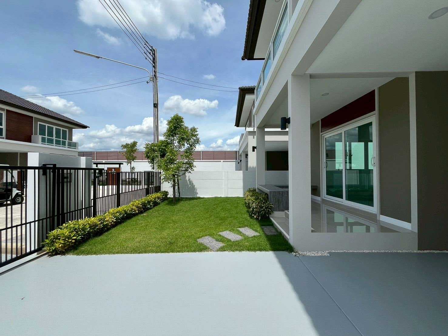 ขายบ้านเดี่ยว ธัญญาภิรมย์ แกรนด์วิลล์ คลอง 7 สไตล์ Modern 3 นอน ปทุมธานี คลอง 7 บ้านใหม่ 50 ตรว 2 ชั้น