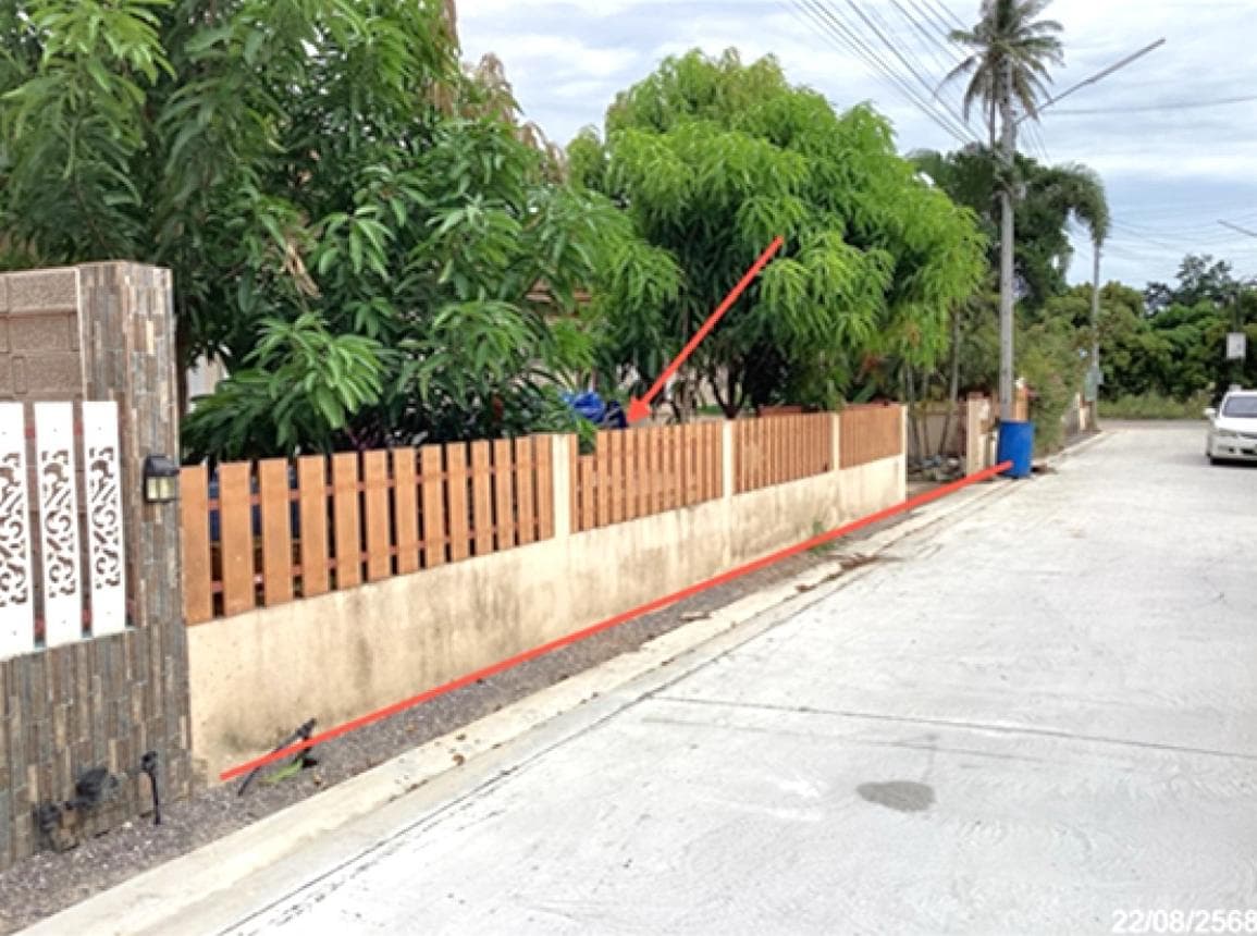 บ้านเดี่ยว ปากน้ำปราณ ประจวบคีรีขันธ์ พื้นที่กว้างขวาง 81 ตร.ว. ทำเลใกล้ทะเล บรรยากาศร่มรื่น