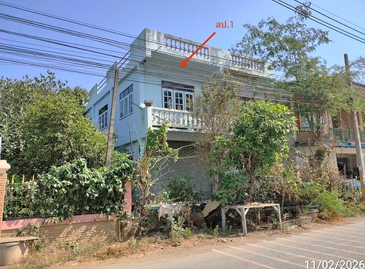 ขายอาคารพาณิชย์ บ้านข่อย เมืองลพบุรี พื้นที่ใช้สอยกว้างขวาง 192 ตร.ม. เหมาะทำธุรกิจและอยู่อาศัย