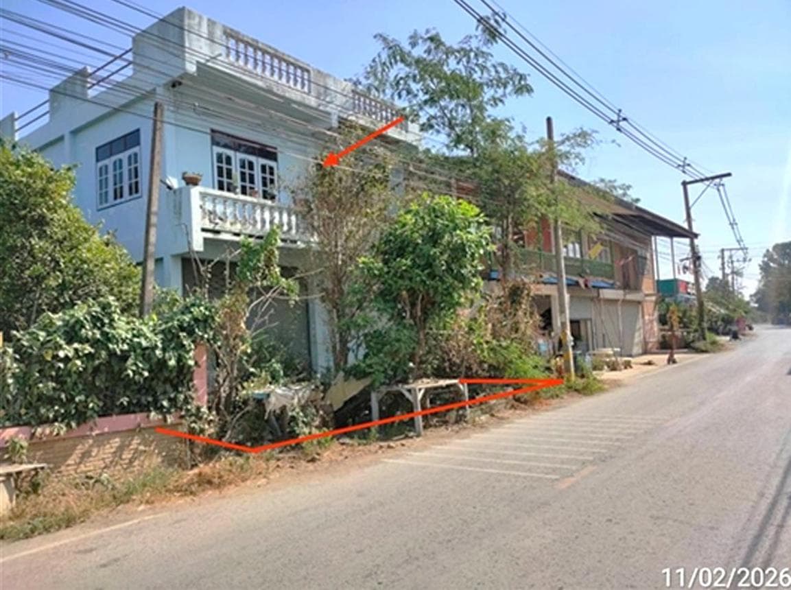 ขายอาคารพาณิชย์ บ้านข่อย เมืองลพบุรี พื้นที่ใช้สอยกว้างขวาง 192 ตร.ม. เหมาะทำธุรกิจและอยู่อาศัย