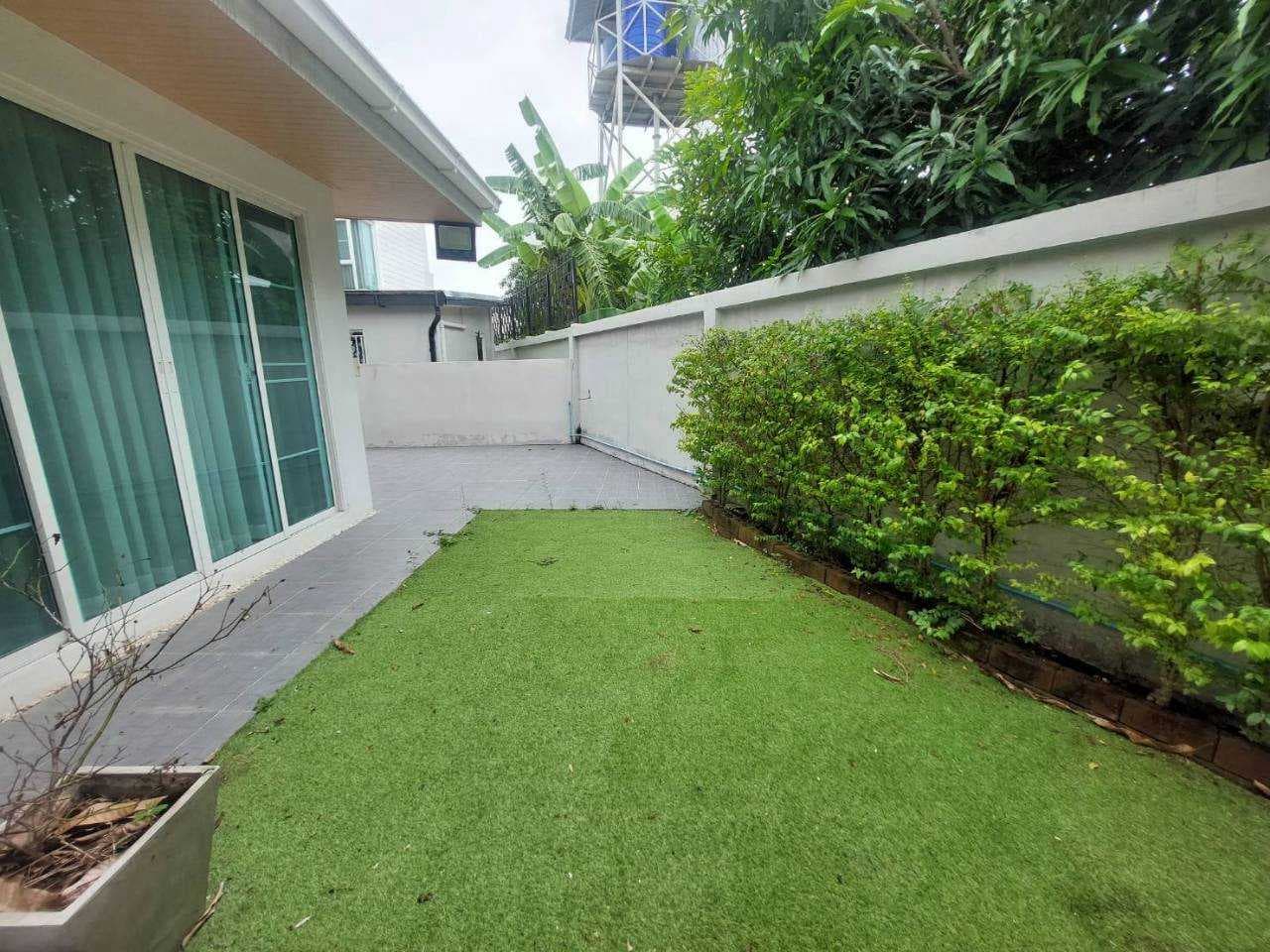 ขายบ้านเดี่ยว 2 ชั้นหลังมุม โครงการปาล์ม เทอเรส อ.แก่งคอย จ.สระบุรี ต่อเติมไว้อย่างสวยงาม