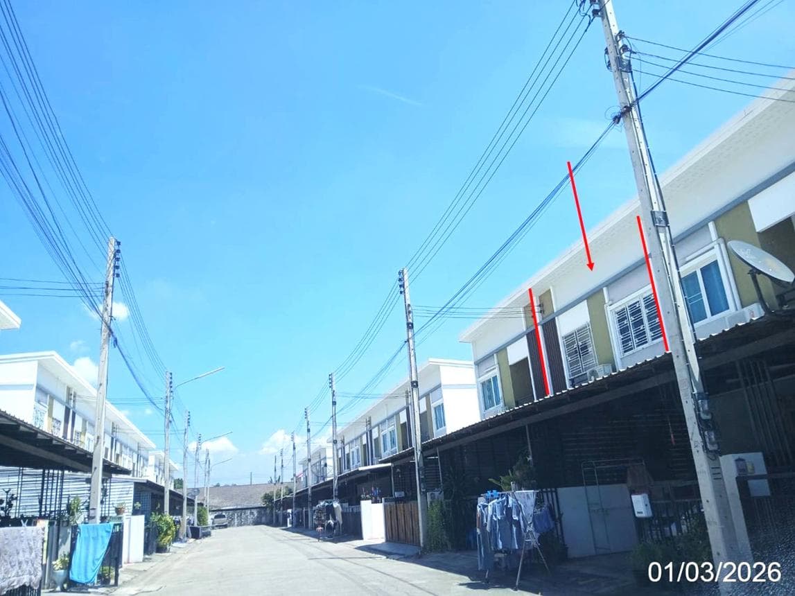ขายทาวน์เฮ้าส์ บ้านร่มไม้ สระบุรี ปากเพรียว เมืองสระบุรี 2 ห้องนอน 3 น้ำ พื้นที่กว้าง 135.3 ตร.ม. ทำเลใจกลางเมืองสระบุรี