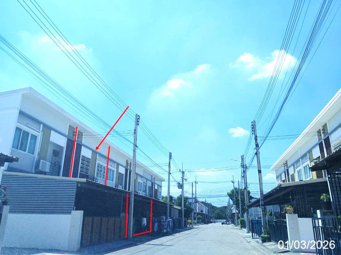 ขายทาวน์เฮ้าส์ บ้านร่มไม้ สระบุรี ปากเพรียว เมืองสระบุรี 2 ห้องนอน 3 น้ำ พื้นที่กว้าง 135.3 ตร.ม. ทำเลใจกลางเมืองสระบุรี