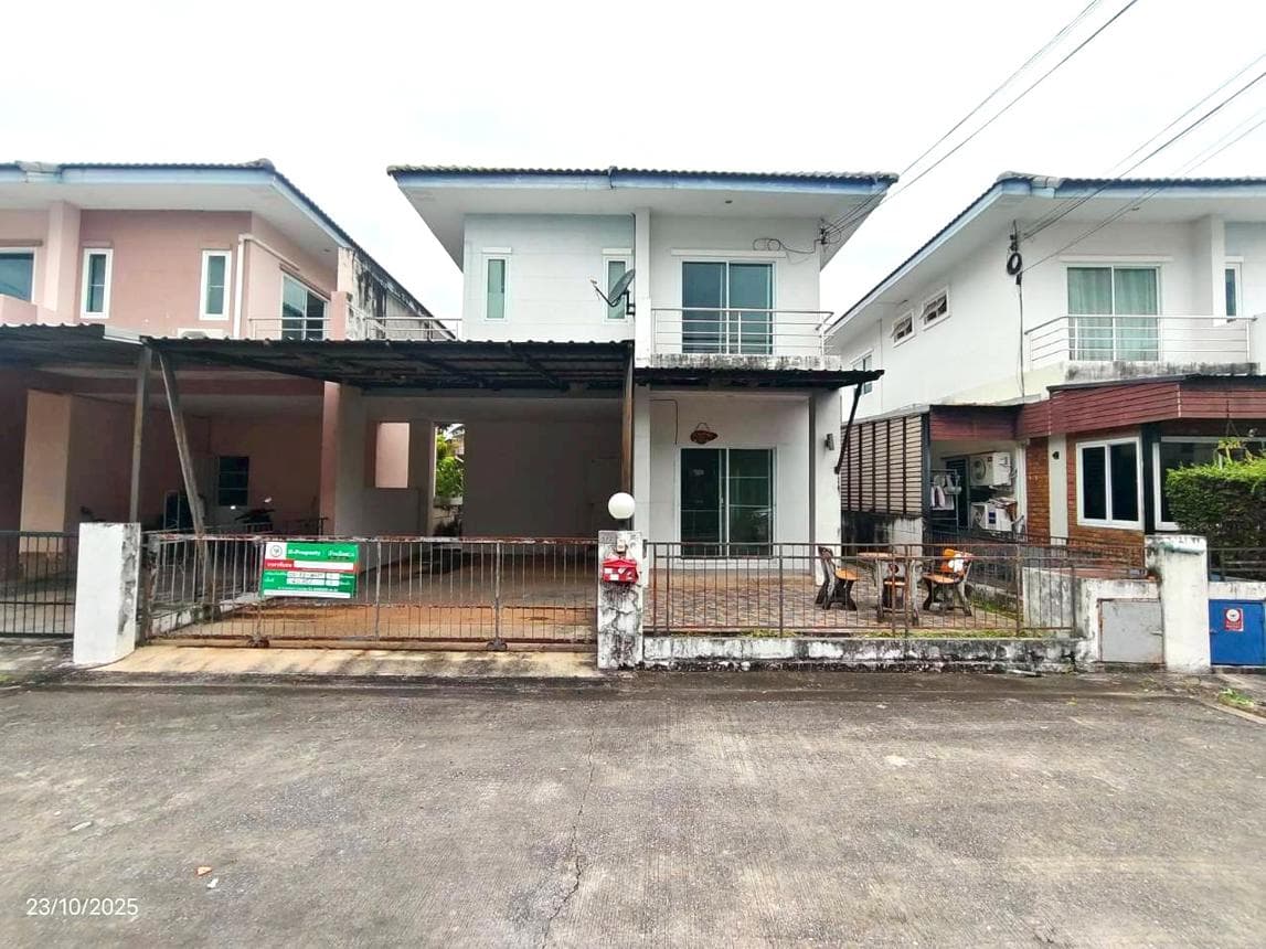 บ้านเดี่ยว สิทธารมย์ หมากแข้ง เมืองอุดรธานี พื้นที่ 40 ตร.ว. 3 ห้องนอน 3 ห้องน้ำ