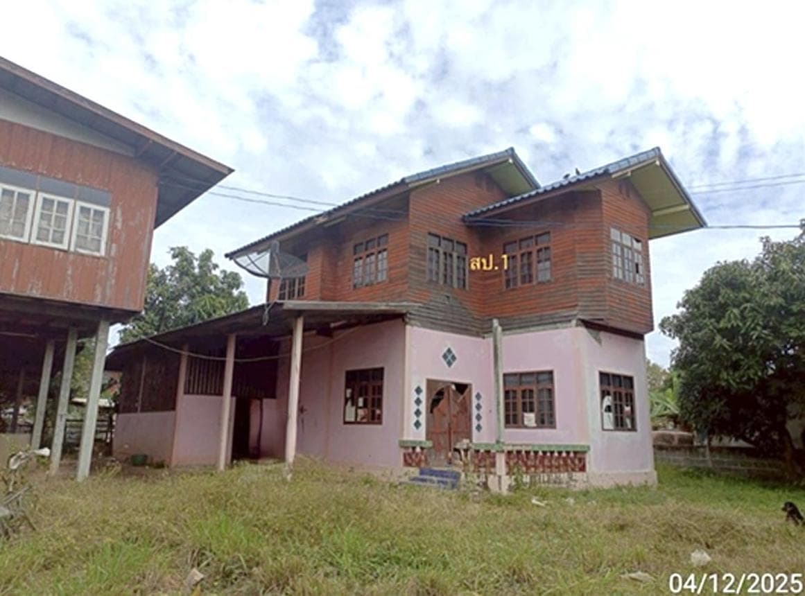 บ้านเดี่ยว 3 ห้องนอน 1 ห้องน้ำ พื้นที่ 165 ตร.ม. ทำเลสงบ เด่นราษฎร์ หนองฮี จ.ร้อยเอ็ด