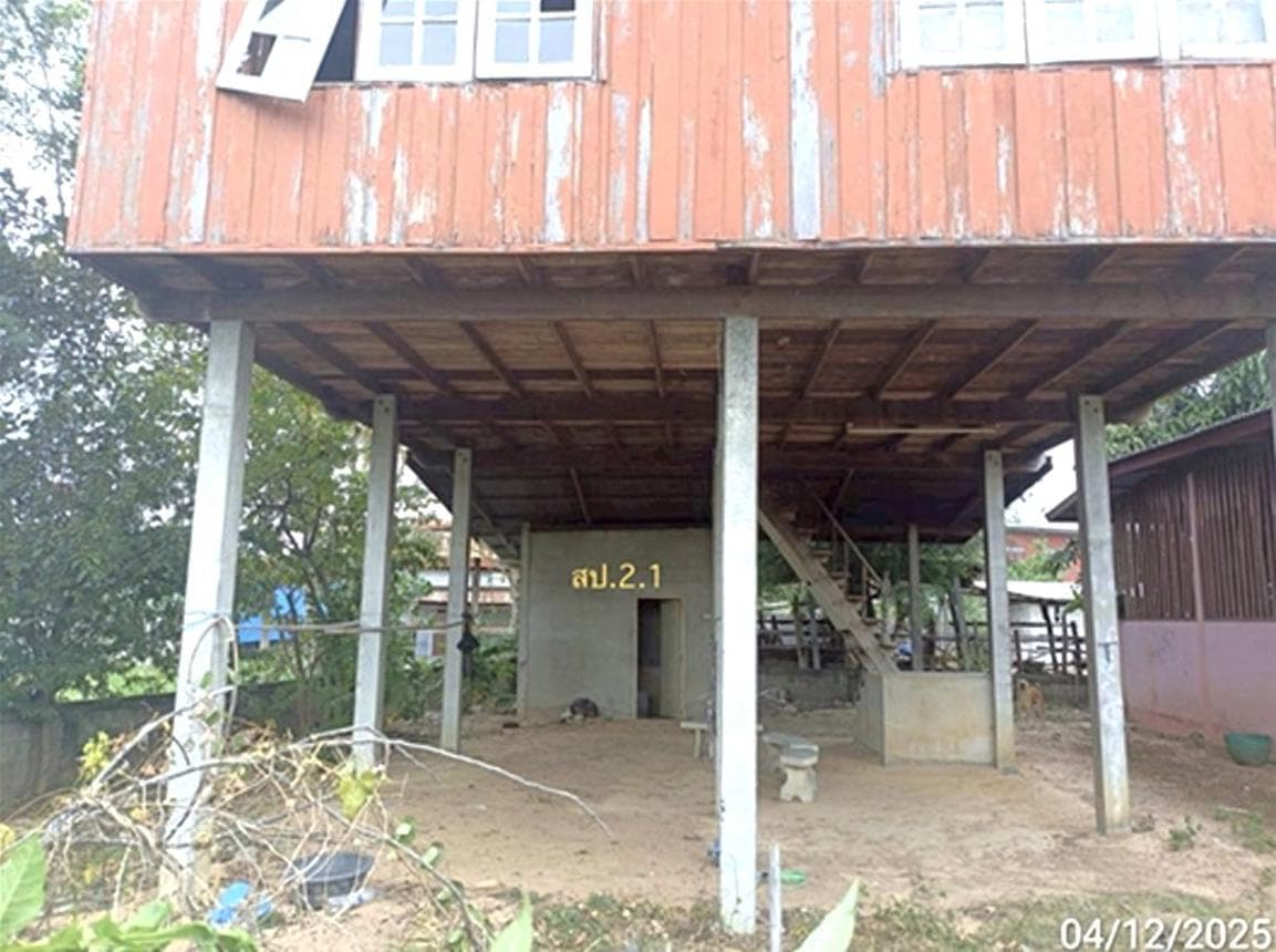 บ้านเดี่ยว 3 ห้องนอน 1 ห้องน้ำ พื้นที่ 165 ตร.ม. ทำเลสงบ เด่นราษฎร์ หนองฮี จ.ร้อยเอ็ด