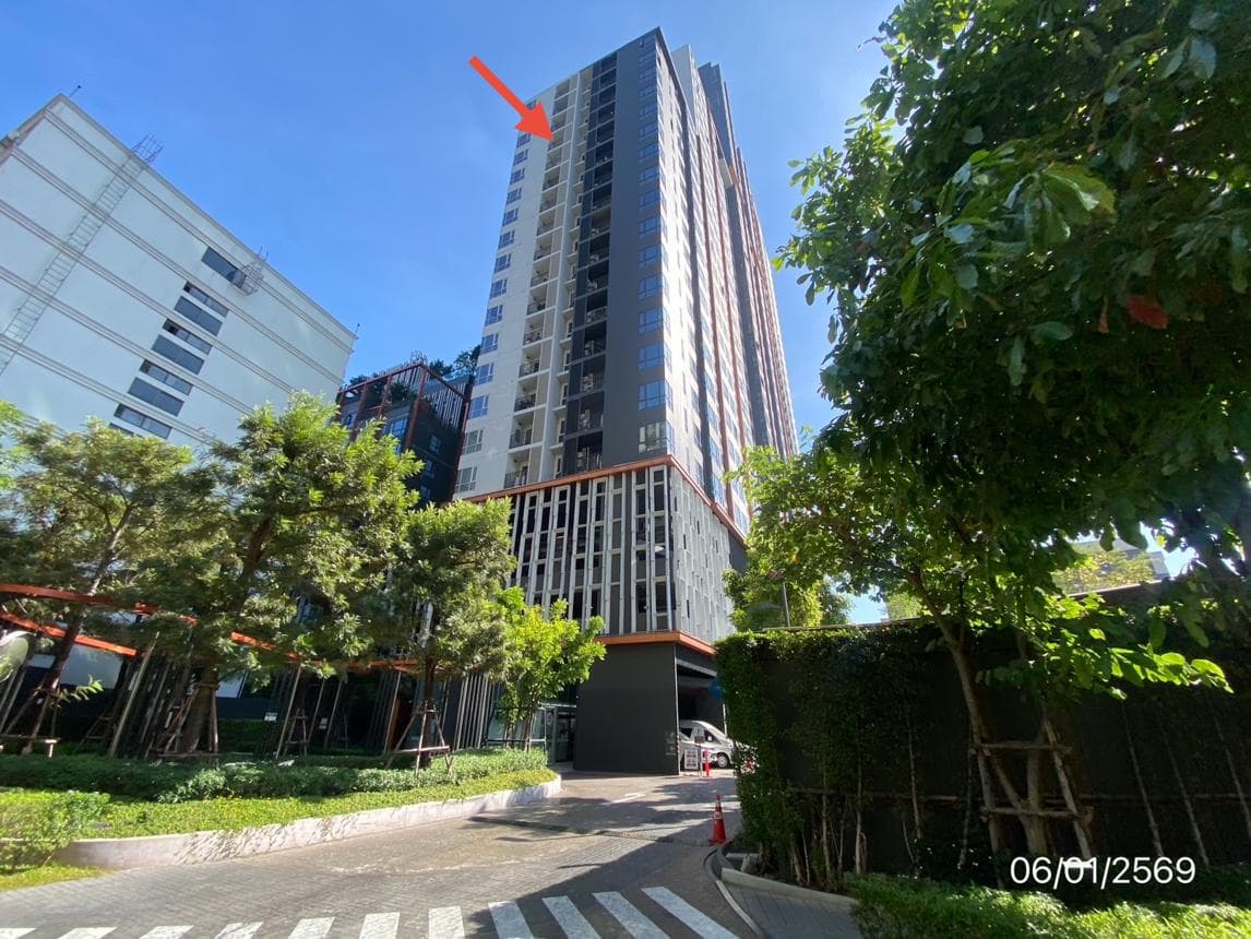 ขายคอนโด เอ็กซ์ที ห้วยขวาง (XT Huai Khwang) 1 ห้องนอน 1 ห้องน้ำ พื้นที่ 28.18 ตร.ม. ทำเลไลฟ์สไตล์ใจกลางรัชดา-ห้วยขวาง ใกล้ MRT เพียงไม่กี่ก้าว