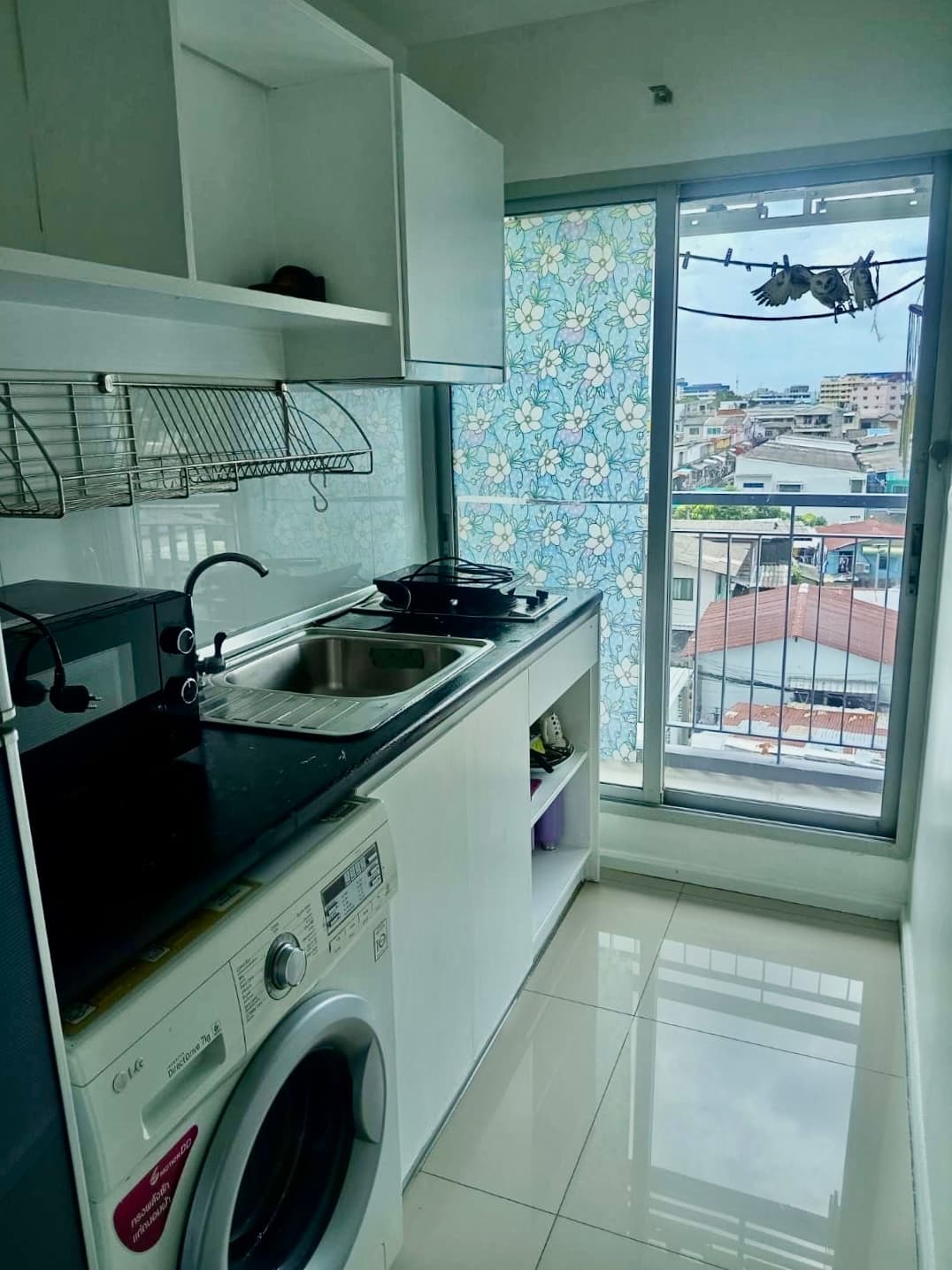 ขายขาดทุน!! คอนโด Aspire Sukhumvit 48 (แอสปาย สุขุมวิท 48) 38 ตรม. 1 นอน 1 น้ำ ชั้น 2 Fully Furnished