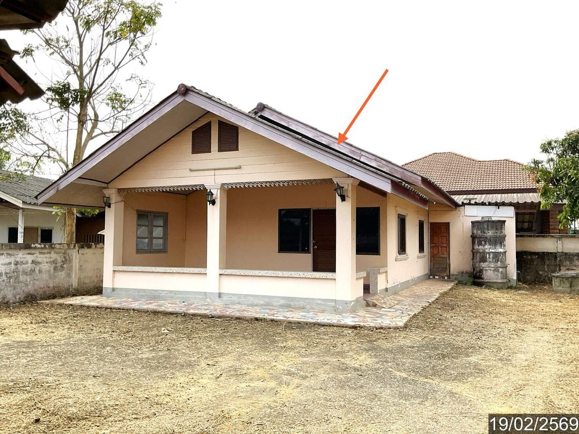 ขายบ้านเดี่ยว แม่สาย เชียงราย ทำเลโป่งผา พื้นที่ใช้สอย 107.5 ตร.ม. 2 ห้องนอน 2 ห้องน้ำ สภาพดี พร้อมอยู่