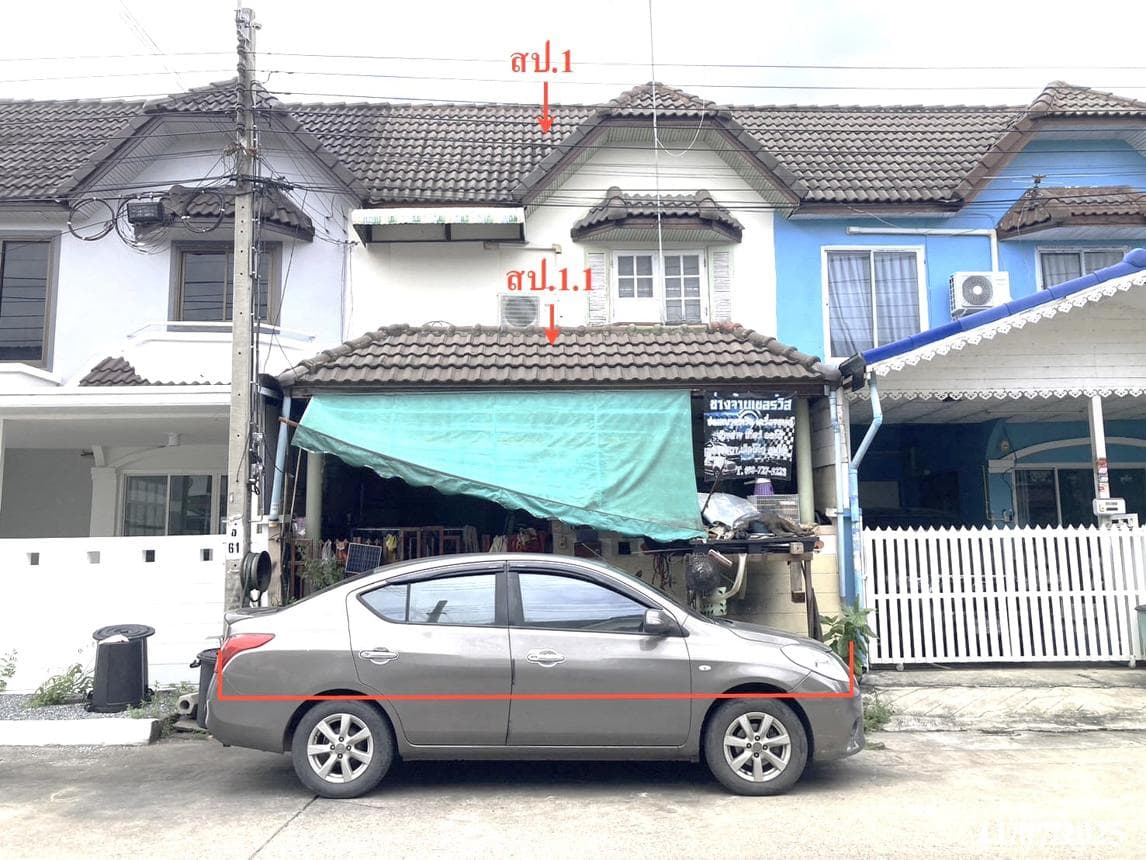 ขายทาวน์เฮ้าส์ บ้านมนรดา 2 บางบัวทอง นนทบุรี 3 ห้องนอน สเปซกว้าง 129 ตร.ม. ราคาถูกล้านต้นๆ