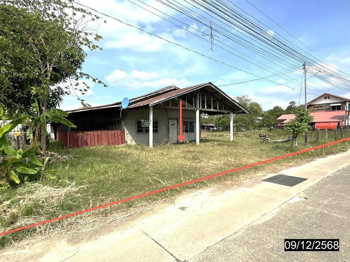 ขายบ้านเดี่ยว แสนสุข วารินชำราบ อุบลราชธานี 1 ห้องนอน พื้นที่ใช้สอย 176.75 ตร.ม.