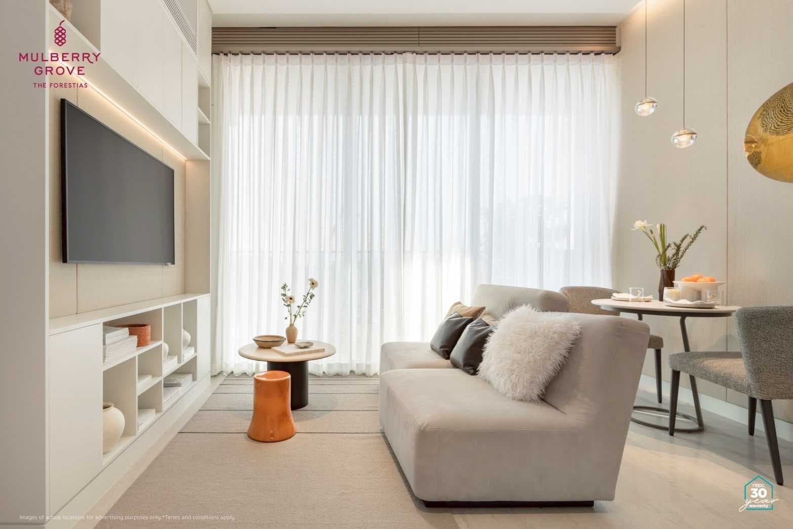 ขายคอนโด Mulberry Grove The Forestias Condominiums (มัลเบอร์รี่ โกรฟ เดอะ ฟอเรสเทียส์ คอนโดมิเนียม) ขนาด 63 ตรม