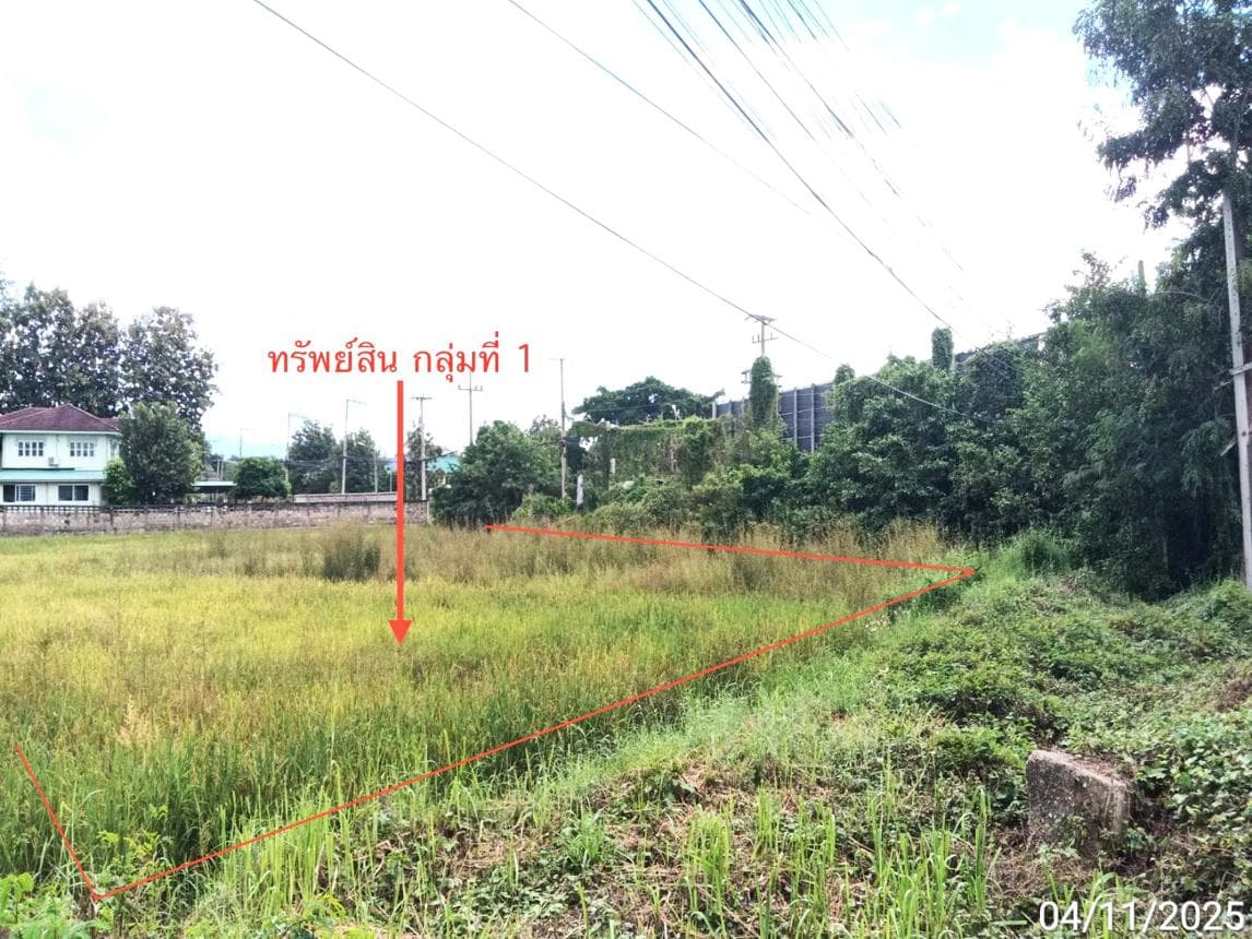 ขายที่ดินเปล่าผืนใหญ่ เมืองแพร่ ทำเลนาจักร เนื้อที่ 30 ไร่ ศักยภาพสูงเหมาะสำหรับโครงการจัดสรรหรือการลงทุน
