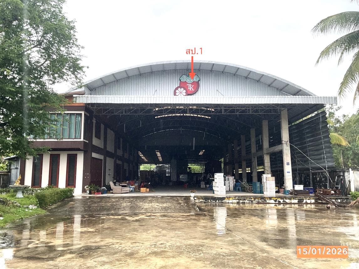ขายโกดัง ร่อนพิบูลย์ นครศรีธรรมราช ทำเลควนเกย พื้นที่ใช้สอย 832.5 ตร.ม. 4 ห้องนอน 4 ห้องน้ำ สภาพดี เหมาะสำหรับประกอบกิจการและลงทุน