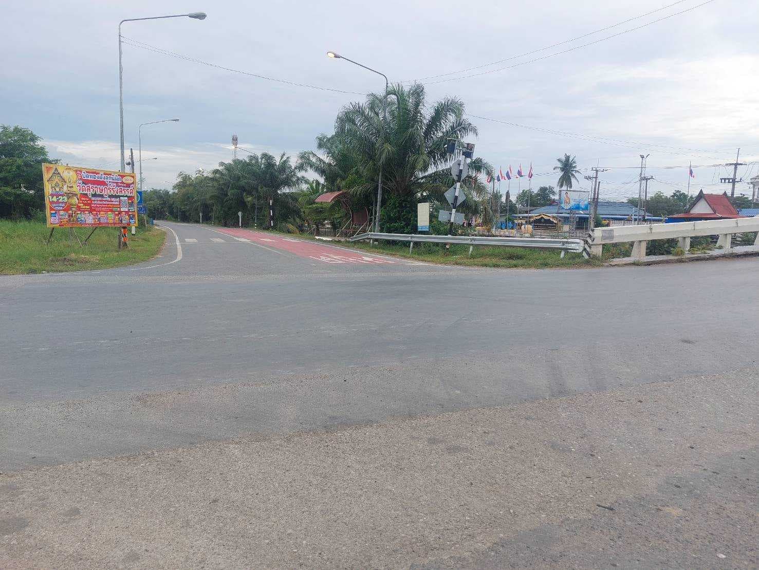 ขายที่ดินริมถนน ปท.4001 หน้าที่ดินยาวขนานถนน 1,100 เมตร (โดยประมาณ) อ.หนองเสือ จ.ปทุมธานี เหมาะกับการลงทุน