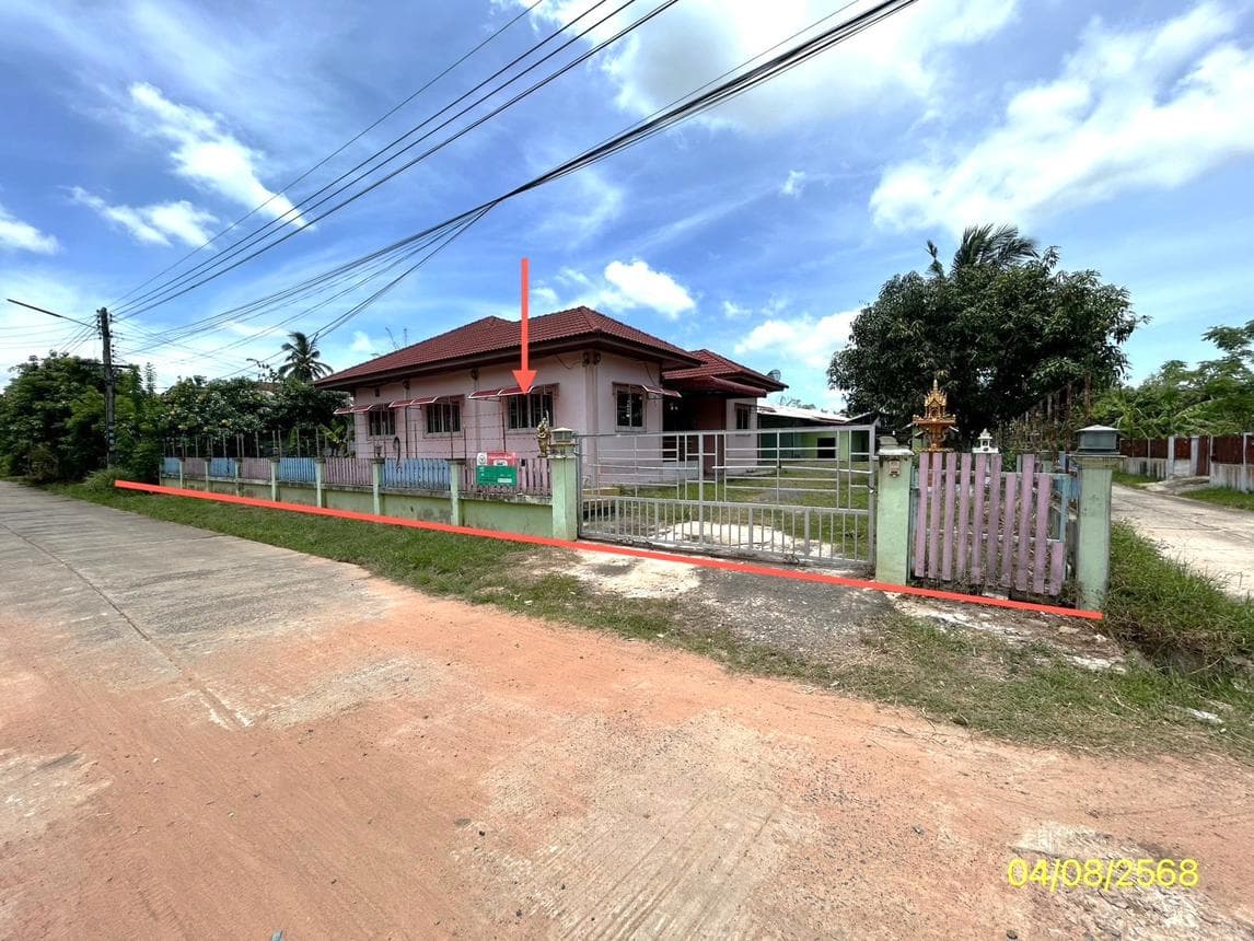 บ้านเดี่ยว 3 ห้องนอน พื้นที่ 175.5 ตร.ม. ทำเลศักยภาพ ห้วยเหนือ ขุขันธ์ ศรีสะเกษ