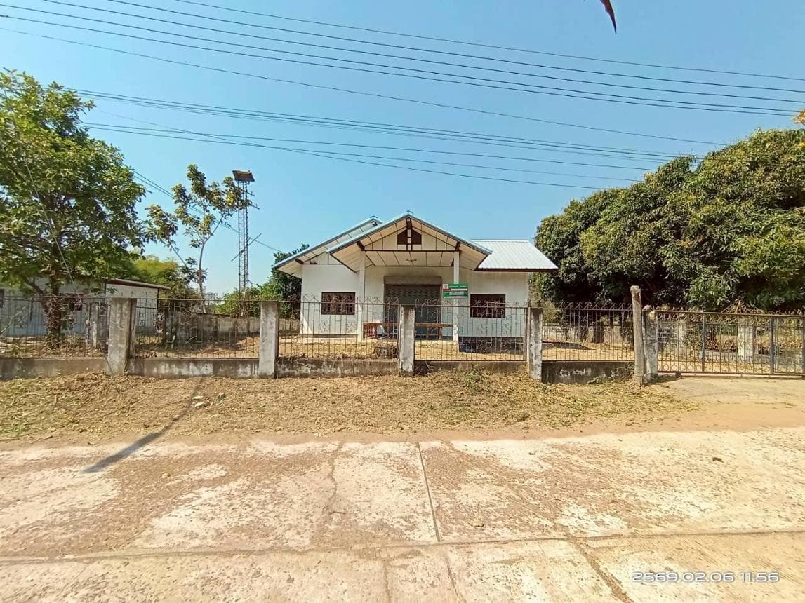 ขายบ้านเดี่ยวหลังใหญ่ ลำปาว เมืองกาฬสินธุ์ สเปซกว้าง 206.5 ตร.ม. ทำเลพักผ่อนใกล้เขื่อนลำปาว