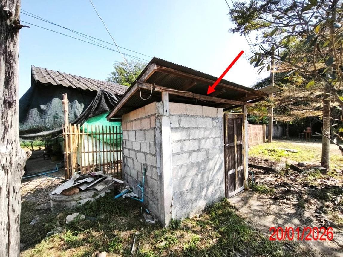 บ้านเดี่ยวทำเลศักยภาพ ป่าสัก เมืองลำพูน พื้นที่กว้างขวาง 3 ห้องนอน