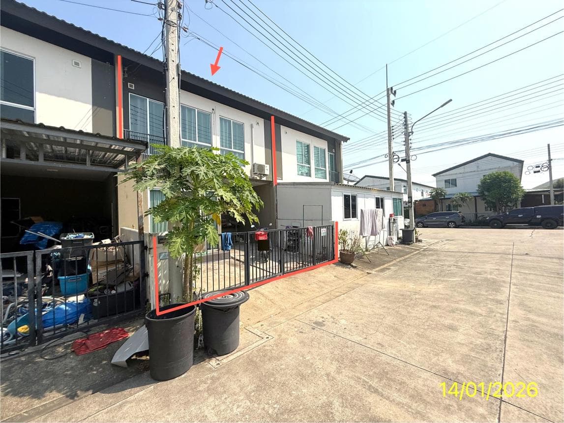 ขายทาวน์เฮ้าส์ พฤกษา ราชพฤกษ์-345 (Pruksa Ratchaphruek-345) บางคูวัด ปทุมธานี 3 ห้องนอน ทำเลเชื่อมต่อเข้าเมืองง่าย