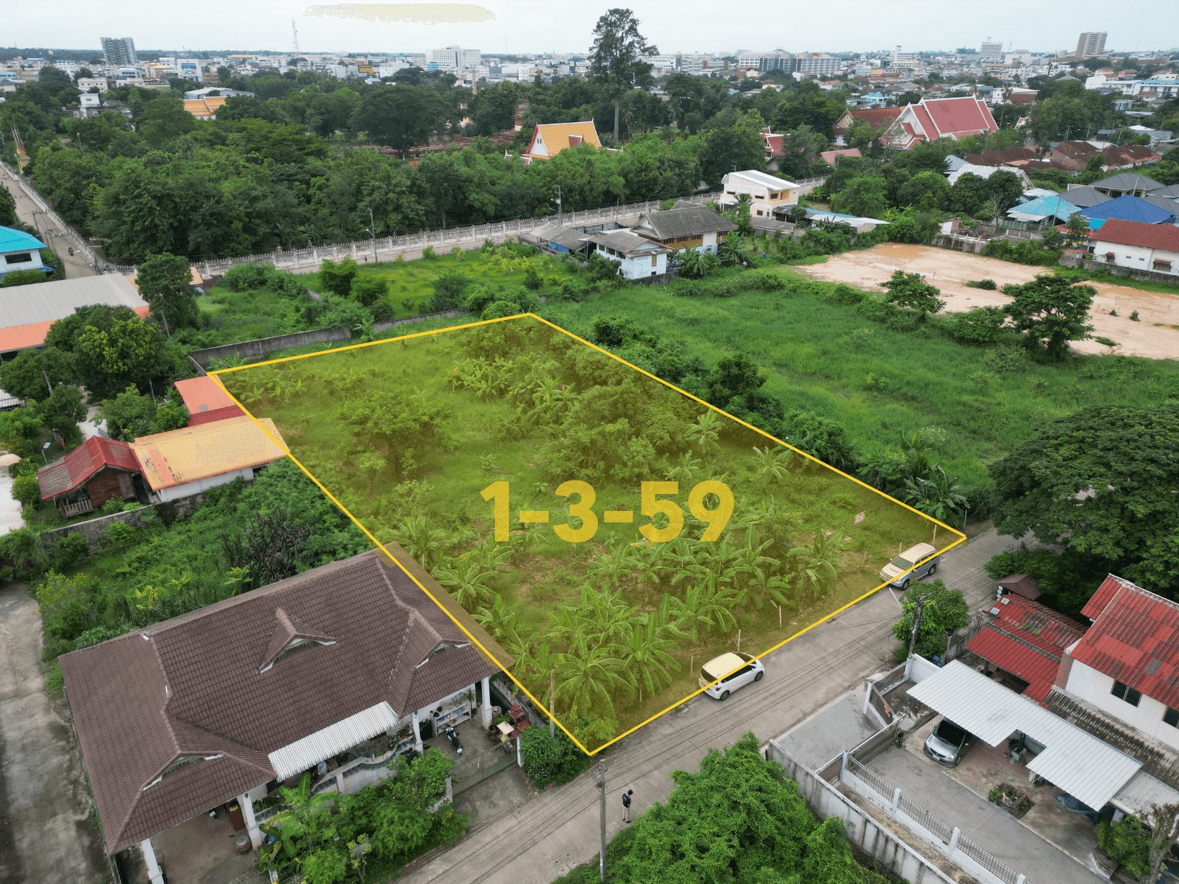 ที่ดิน 1ไร่ 3 งาน ในเมืองพิษณุโลก
