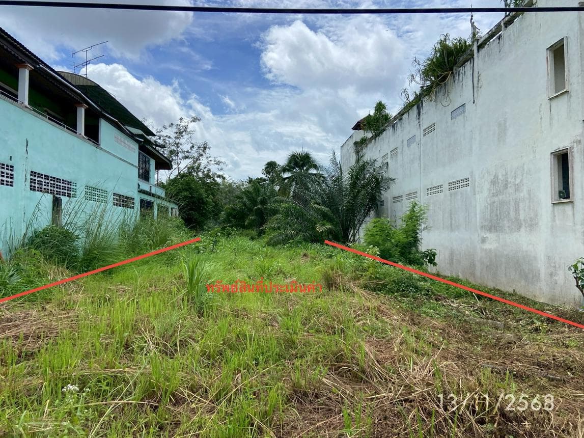 ขายที่ดินว่างเปล่า ลำไพล เทพา สงขลา เนื้อที่ 10 ตร.ว. ทำเลศักยภาพ