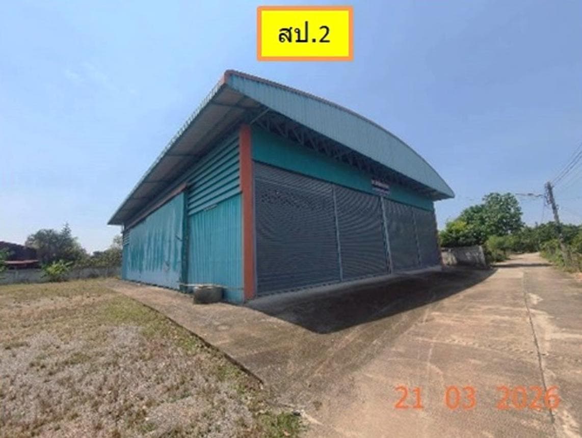 ขายโกดัง สันป่าตอง เชียงใหม่ พื้นที่ใช้สอย 500 ตร.ม. บนเนื้อที่ 58.4 ตร.ว. ทำเลดี เหมาะสำหรับทำธุรกิจและคลังสินค้า