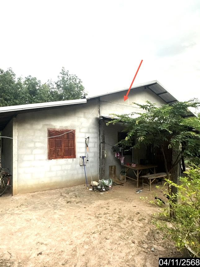 บ้านเดี่ยว หนองแวง นิคมคำสร้อย มุกดาหาร 2 ห้องนอน พื้นที่ใช้สอยกว้างขวาง 185 ตร.ม. บนที่ดิน 48 ตร.ว. บรรยากาศสงบ ราคาคุ้มค่า
