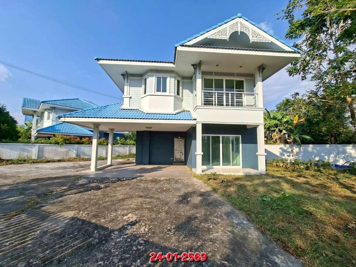 บ้านเดี่ยว 2 ชั้น โครงการนันท์นิชา วิลเลจ (Nannicha Village) 3 ห้องนอน 3 ห้องน้ำ ทำเลตะพง เมืองระยอง