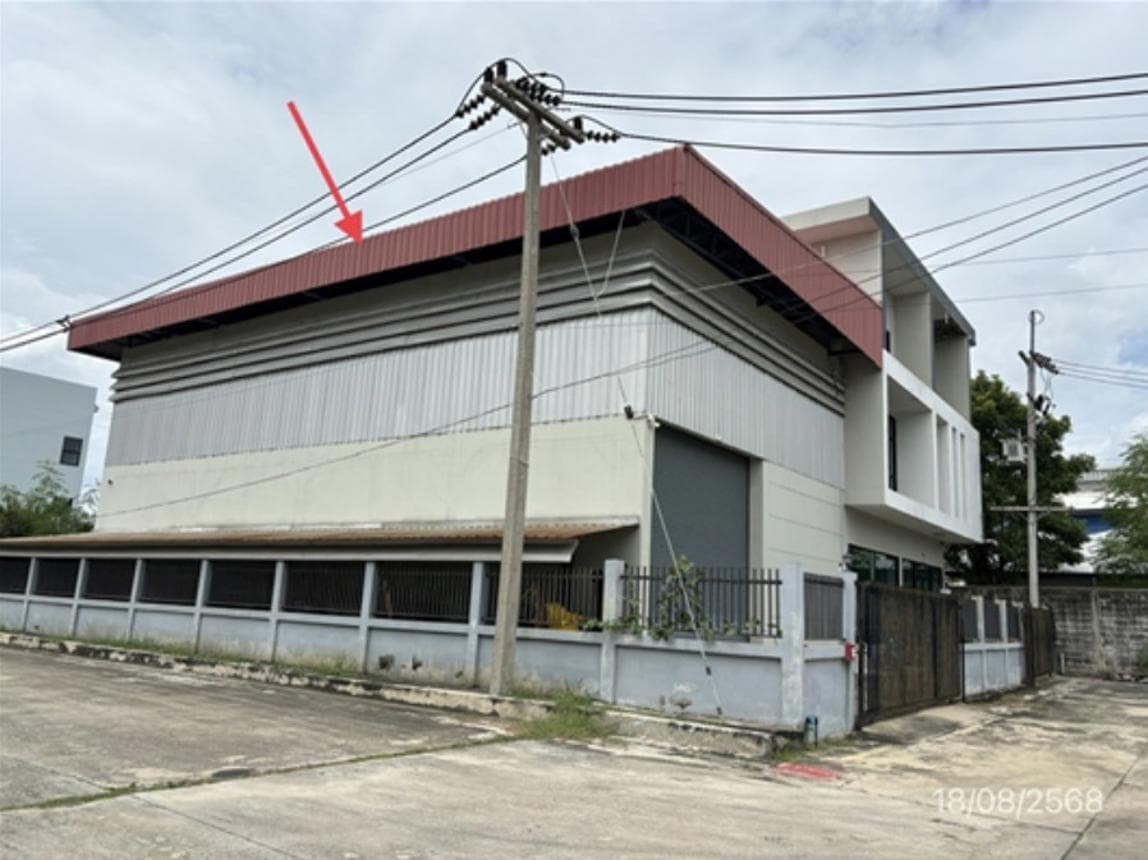 ขายอาคารโรงงานพร้อมสำนักงาน เพิ่มทรัพย์ แฟคทอรี่แลนด์ (Permsap Factory Land) อ้อมน้อย สมุทรสาคร ทำเลทองย่านอุตสาหกรรม