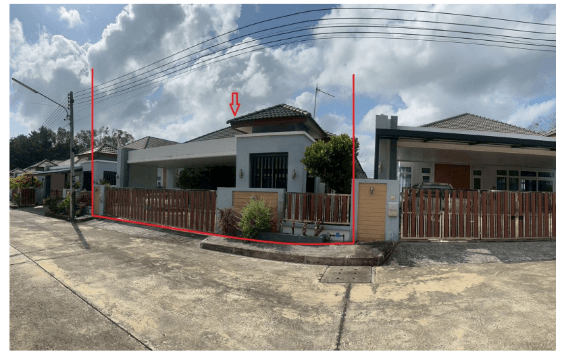 บ้านเดี่ยว โครงการ บ้านกาญจนทรัพย์ ท่าข้าม สงขลา
