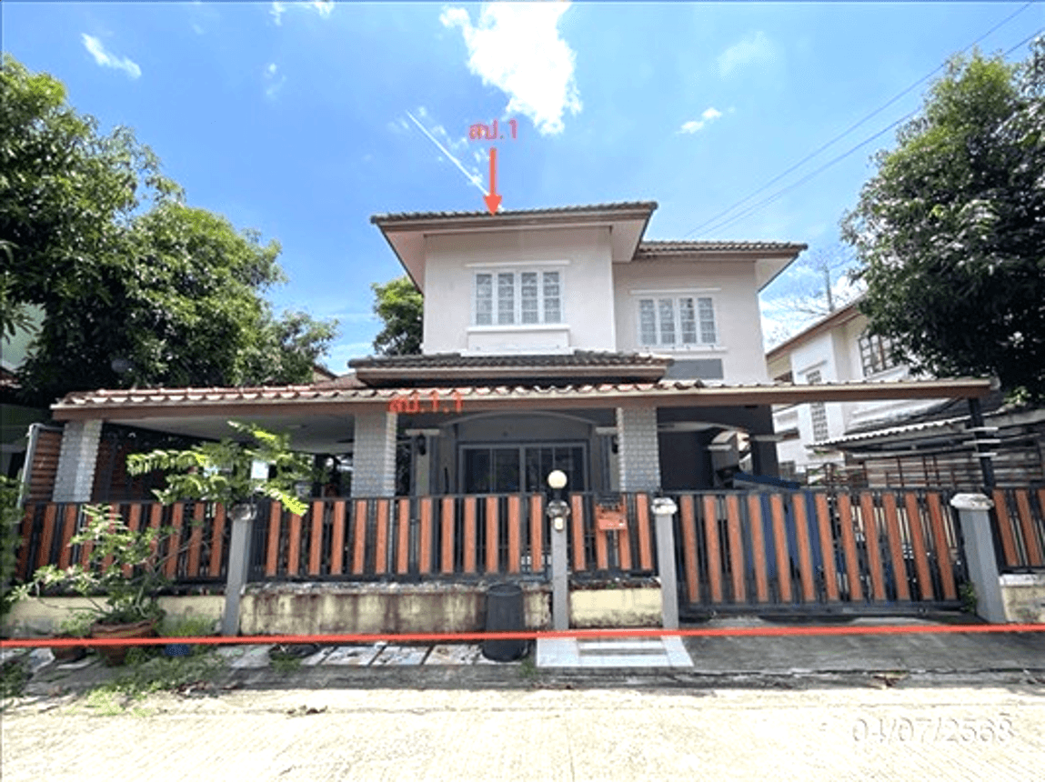 บ้านเดี่ยว เค.ซี.การ์เด้นโฮม 12 สามวาตะวันออก มีนบุรี กรุงเทพฯ 3 ห้องนอน 2 ห้องน้ำ พื้นที่ใช้สอย 200 ตร.ม. บนที่ดิน 50 ตร.ว. ทำเลสงบ บรรยากาศร่มรื่น