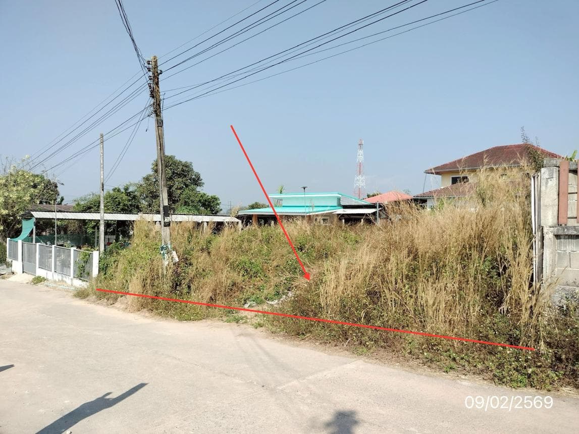 ที่ดินเปล่า ทรายขาว พาน เชียงราย พื้นที่ 37 ตร.ว. ทำเลสงบ เหมาะสร้างบ้านพักตากอากาศ
