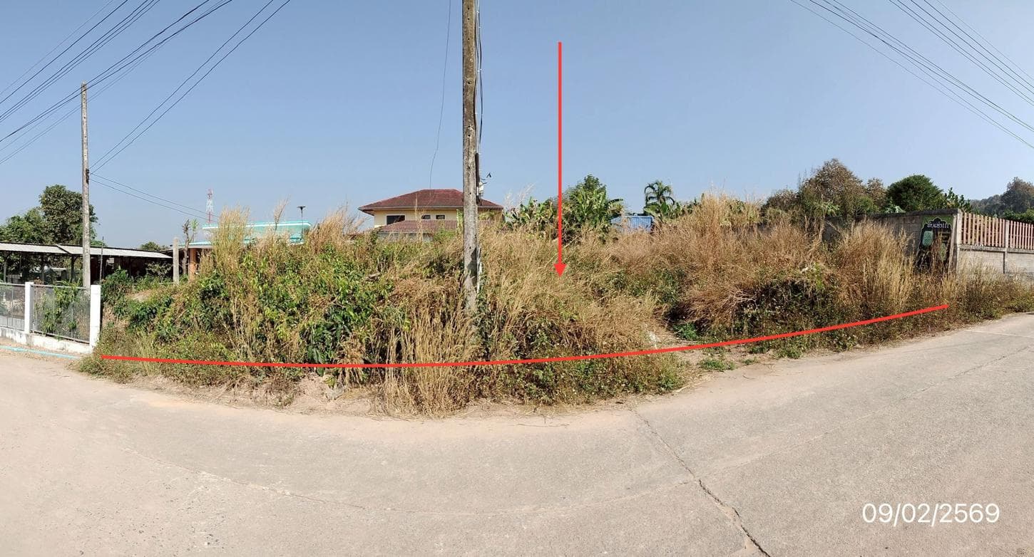 ที่ดินเปล่า ทรายขาว พาน เชียงราย พื้นที่ 37 ตร.ว. ทำเลสงบ เหมาะสร้างบ้านพักตากอากาศ
