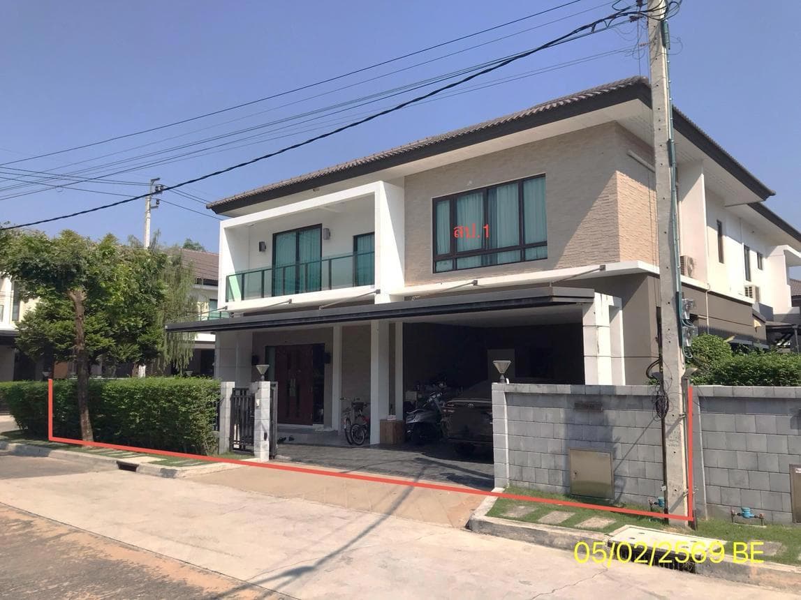 ขายบ้านเดี่ยว เดอะ ซิตี้ ราชพฤกษ์-ปิ่นเกล้า (The City Ratchapruek-Pinklao) หลังใหญ่ 3 ห้องนอน 3 ห้องน้ำ พื้นที่ 70.2 ตร.ว. ทำเลพรีเมียมติดถนนราชพฤกษ์