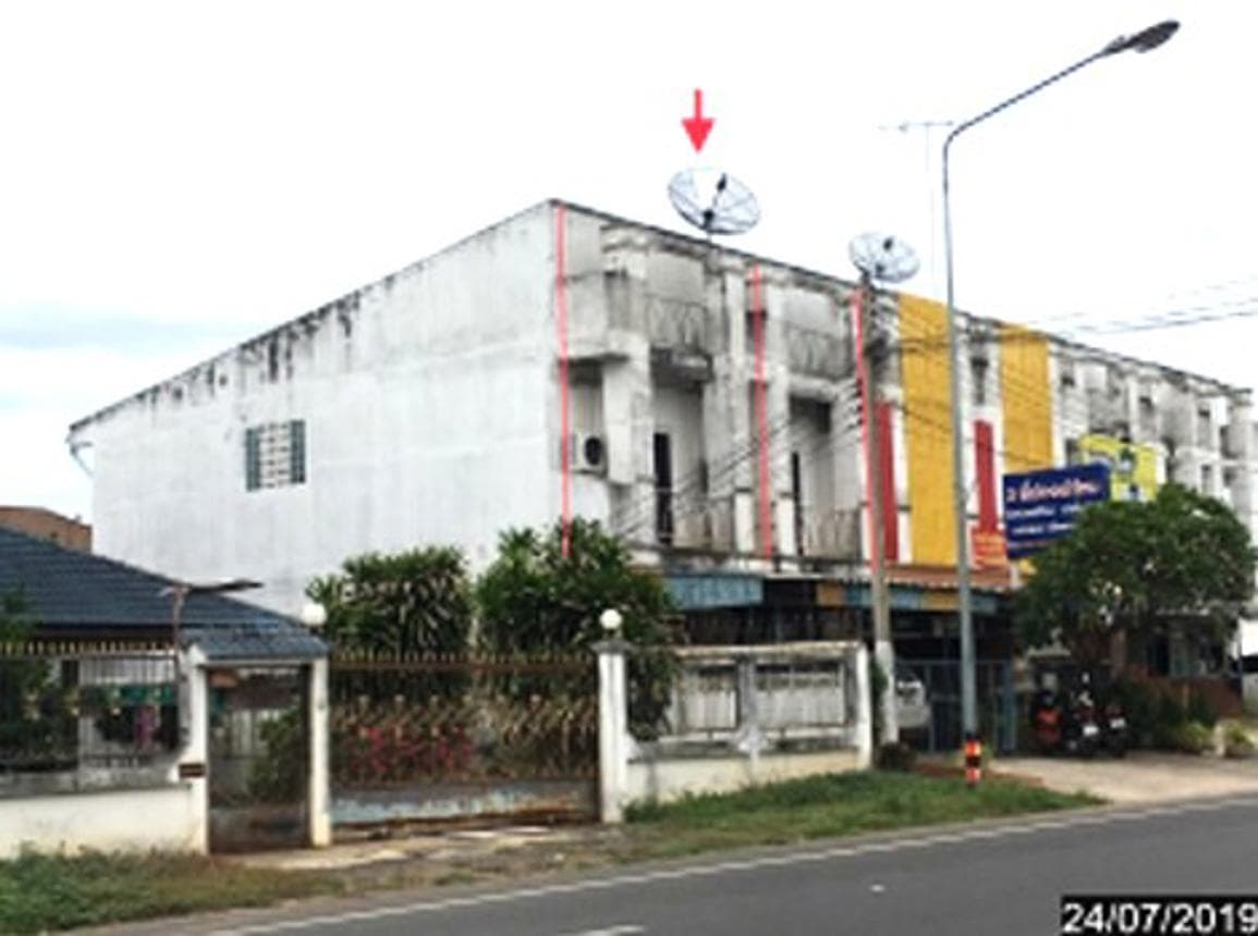 อาคารพาณิชย์ทำเลทอง ชุมเห็ด เมืองบุรีรัมย์ พื้นที่ใช้สอยขนาดใหญ่ 254.4 ตร.ม. เหมาะค้าขายและอยู่อาศัย