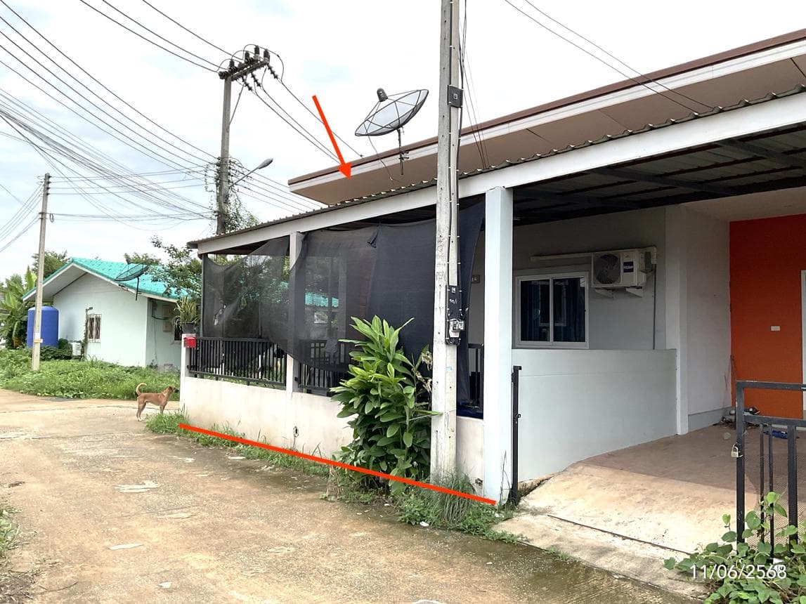 ทาวน์โฮม ท่าตูม ศรีมหาโพธิ ปราจีนบุรี 1 ห้องนอน 1 ห้องน้ำ ขนาด 30 ตร.ว.