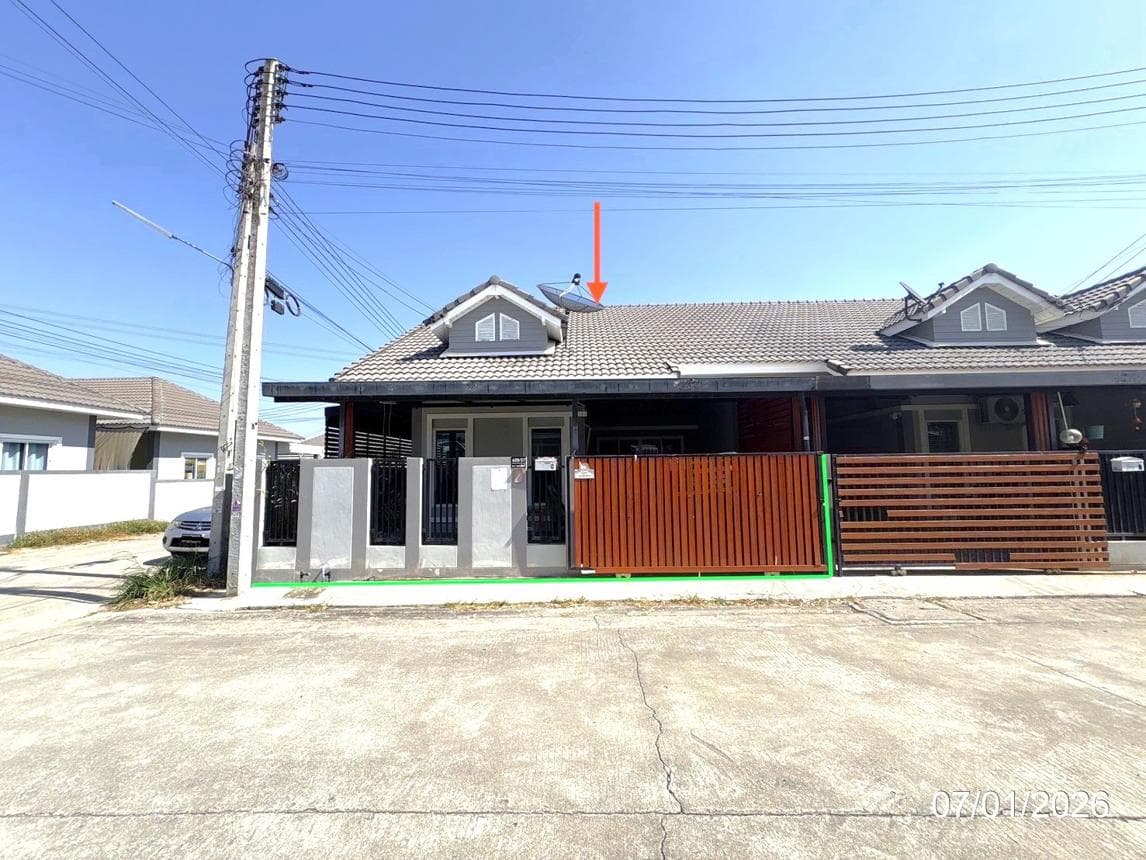 ขายทาวน์โฮม เอ็นดี วิลเลจ (ND Village) ปลวกแดง-ระยอง 2 ห้องนอน เนื้อที่กว้าง 32.8 ตร.ว. ทำเลใกล้แหล่งงาน ราคาคุ้มค่าที่สุด