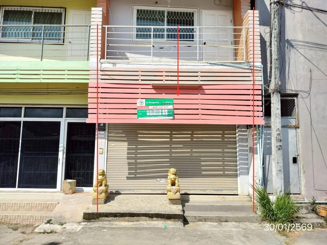 ทาวน์เฮ้าส์ รอบเวียง เมืองเชียงราย เชียงราย 2 ห้องนอน 3 ห้องน้ำ พื้นที่ 100 ตร.ม. ทำเลใจกลางเมืองเดินทางสะดวก ราคาเพียง 1.8 ล้านบาท