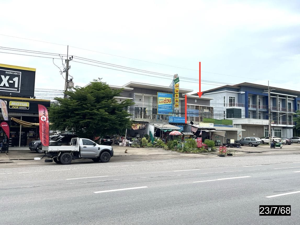 ขายอาคารพาณิชย์ทำเลดี 2 ห้องนอน พื้นที่ใช้สอยกว้างขวาง ย่านชุมชนและการค้า ตำบลพระลับ เมืองขอนแก่น เหมาะทำธุรกิจและอยู่อาศัย