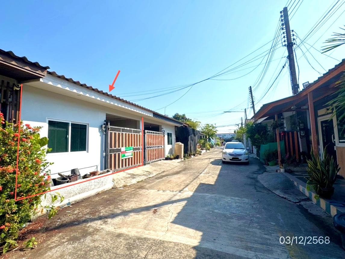 ทาวน์เฮ้าส์ บ้านพฤกษา 1 ลำผักกูด ธัญบุรี ปทุมธานี 2 ห้องนอน 1 ห้องน้ำ พื้นที่ 72 ตร.ม. ทำเลดี ใกล้แหล่งชุมชนและสถานศึกษา ราคาล้านเดียว