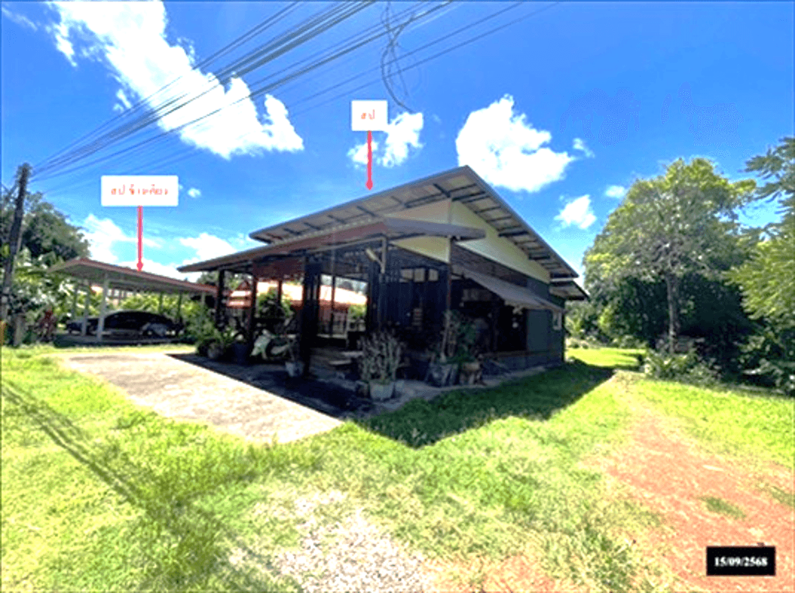 ขายบ้านเดี่ยว ศรีสงคราม นครพนม พื้นที่ใช้สอย 136.5 ตร.ม. บนที่ดิน 41.1 ตร.ว. ทำเลใจกลางชุมชน