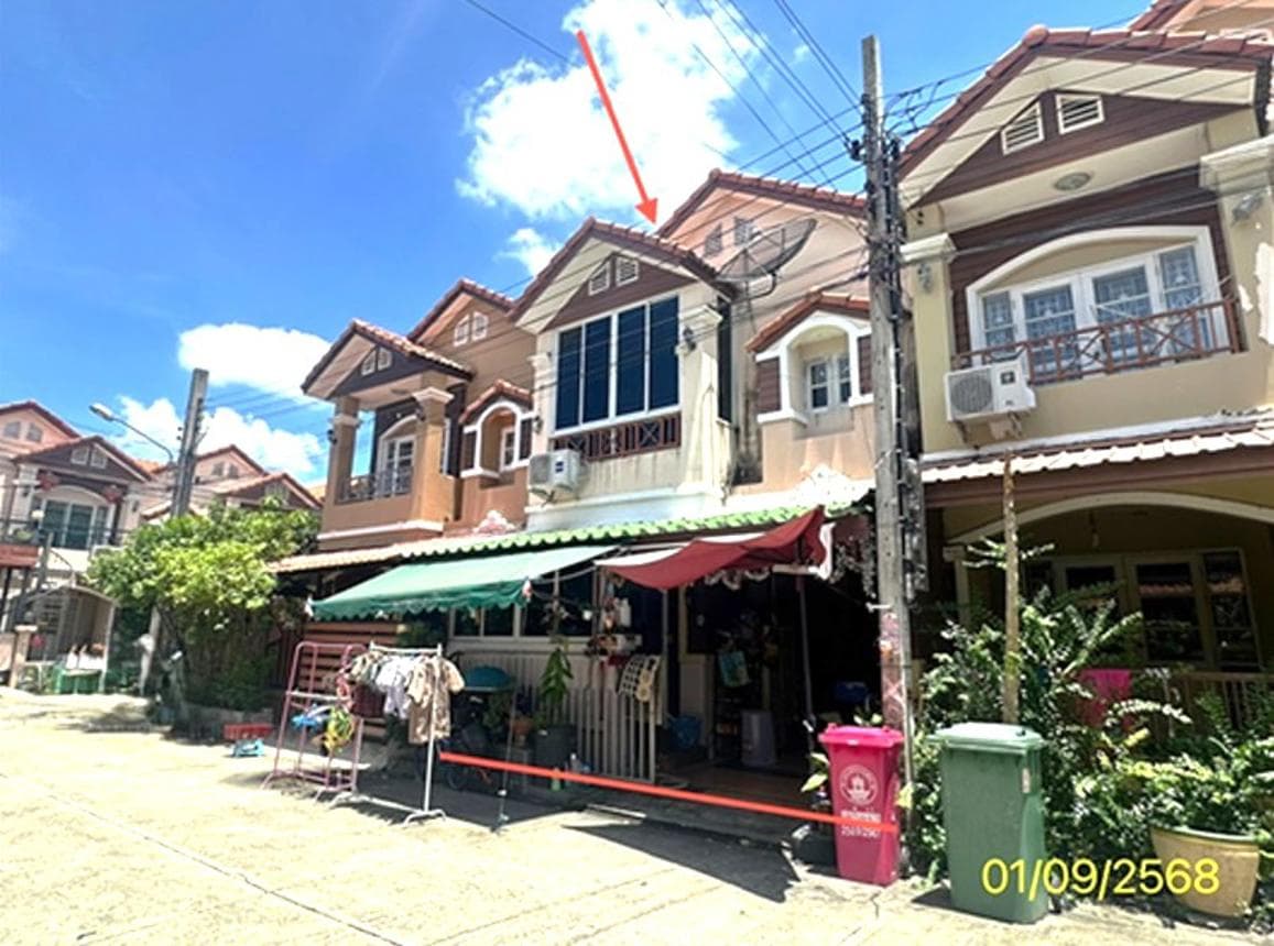 ขายทาวน์เฮ้าส์ ศิลปการพาร์ค 4 (Silpakan Park 4) บางบัวทอง 4 ห้องนอน 2 ห้องน้ำ พื้นที่ 20 ตร.ว. ทำเลดีเดินทางสะดวกใกล้รถไฟฟ้า