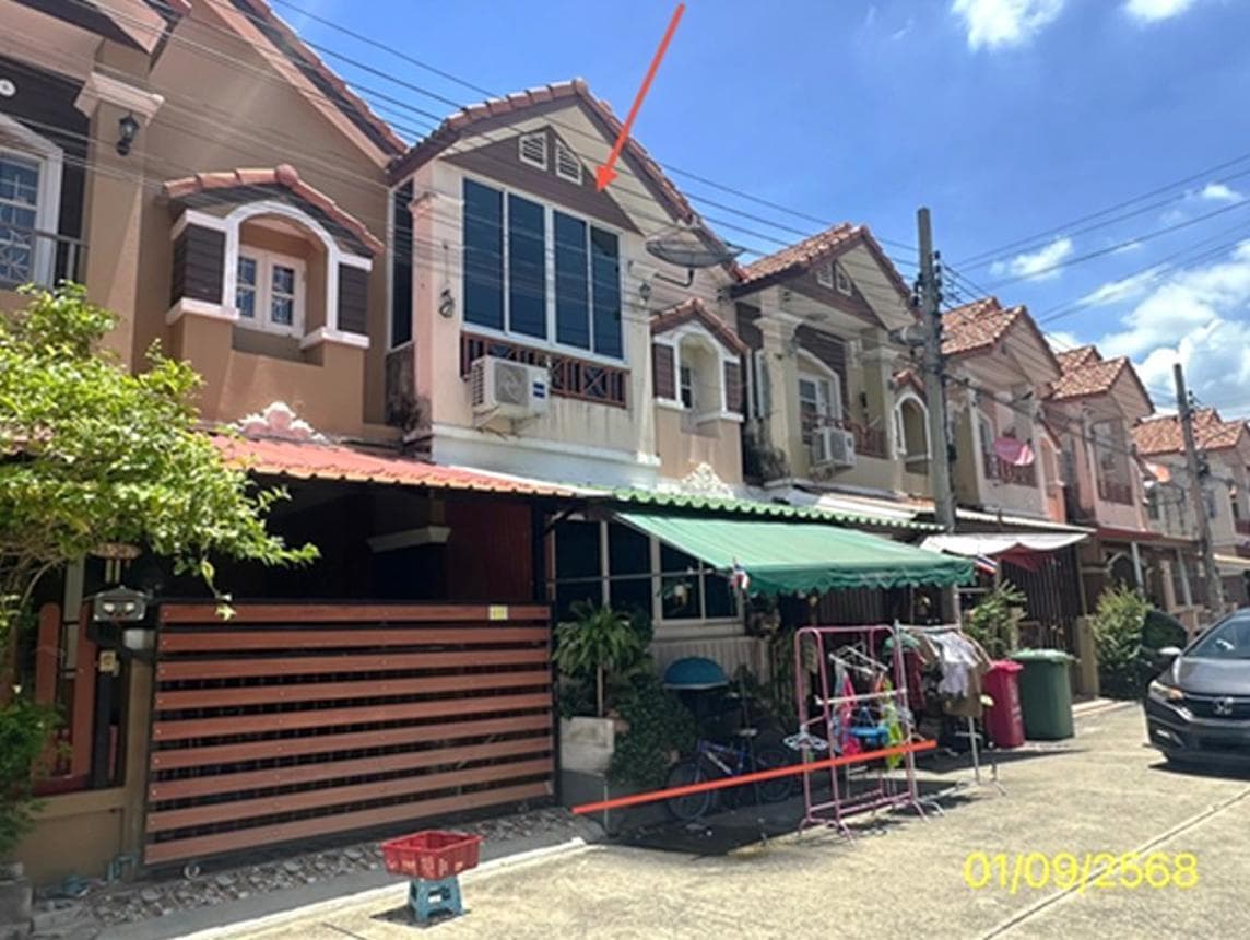 ขายทาวน์เฮ้าส์ ศิลปการพาร์ค 4 (Silpakan Park 4) บางบัวทอง 4 ห้องนอน 2 ห้องน้ำ พื้นที่ 20 ตร.ว. ทำเลดีเดินทางสะดวกใกล้รถไฟฟ้า