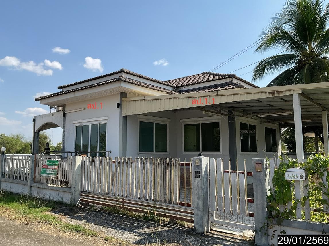 ขายบ้านเดี่ยว สันติสุข อุดรธานี สามพร้าว พื้นที่ใช้สอยกว้างขวาง บรรยากาศเงียบสงบเป็นส่วนตัว