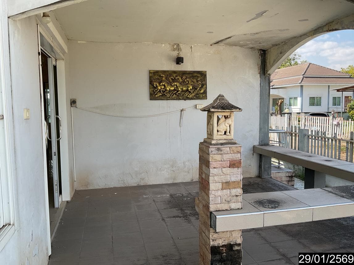 ขายบ้านเดี่ยว สันติสุข อุดรธานี สามพร้าว พื้นที่ใช้สอยกว้างขวาง บรรยากาศเงียบสงบเป็นส่วนตัว