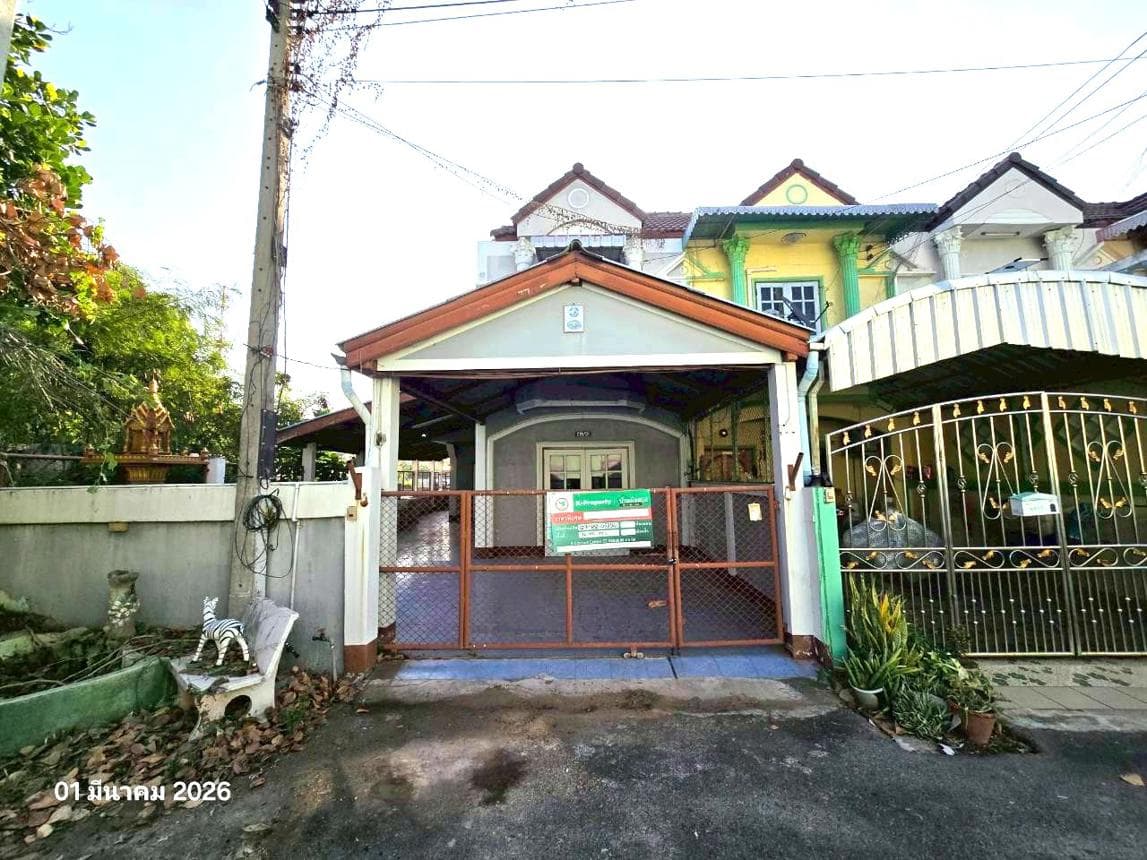 ทาวน์เฮ้าส์ทำเลศักยภาพ หันคา หันคา ชัยนาท พื้นที่ใช้สอย 191.13 ตร.ม. ฟังก์ชัน 5 ห้องนอน