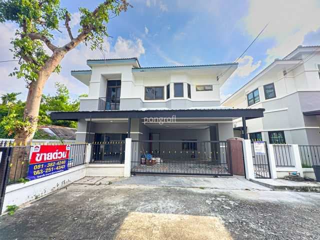 บ้านเดี่ยว “ปฐวีกาญจน์ ประชาชื่น–แจ้งวัฒนะ” หลังริม